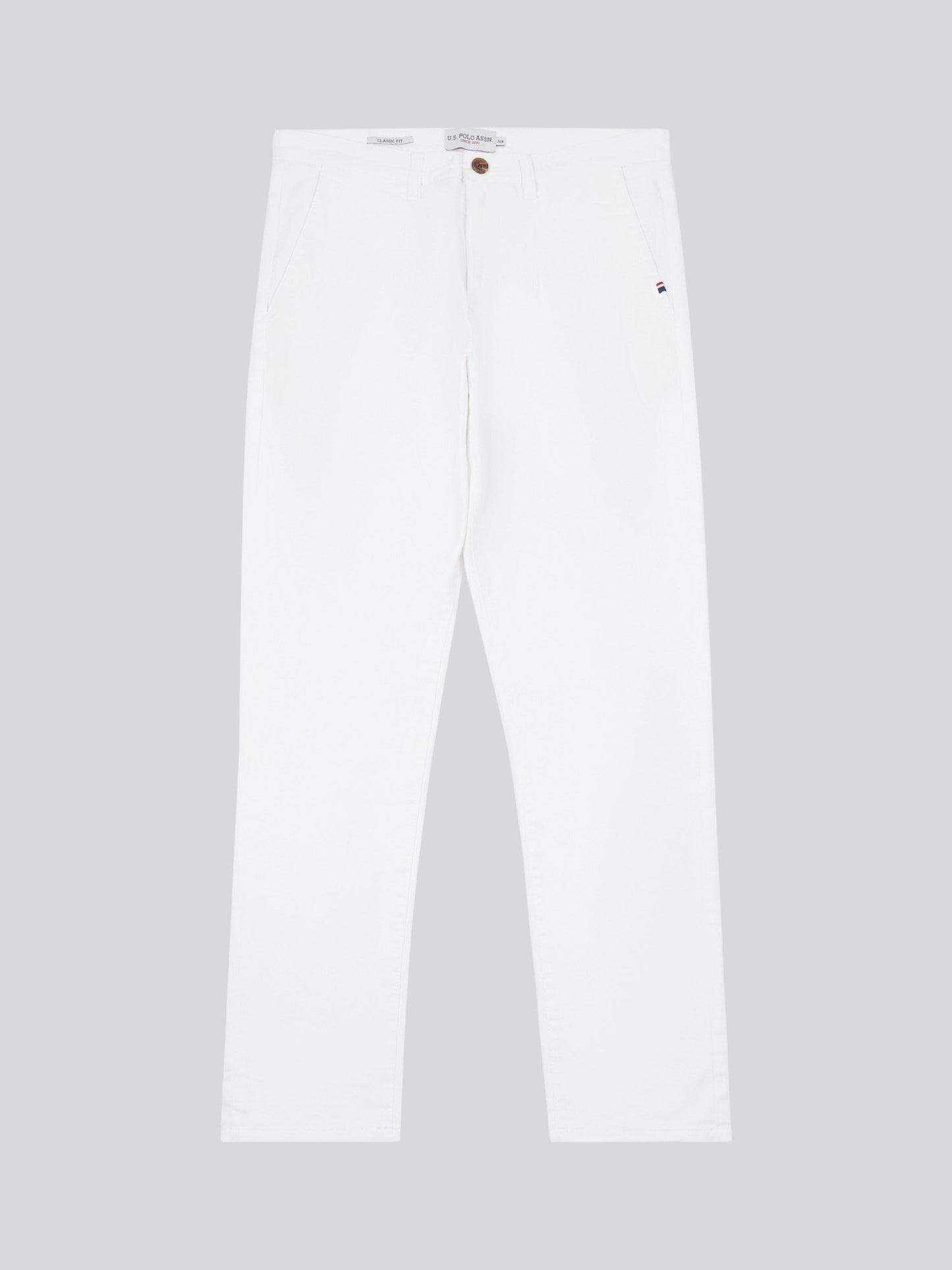 Mens Classic Chinos Bright White