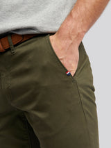 Mens Classic Chinos Forest Night