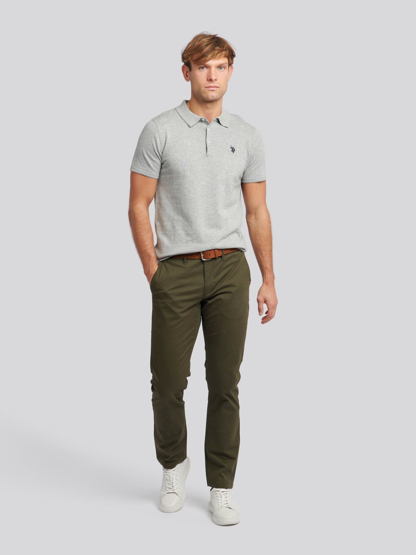 Mens Classic Chinos Forest Night