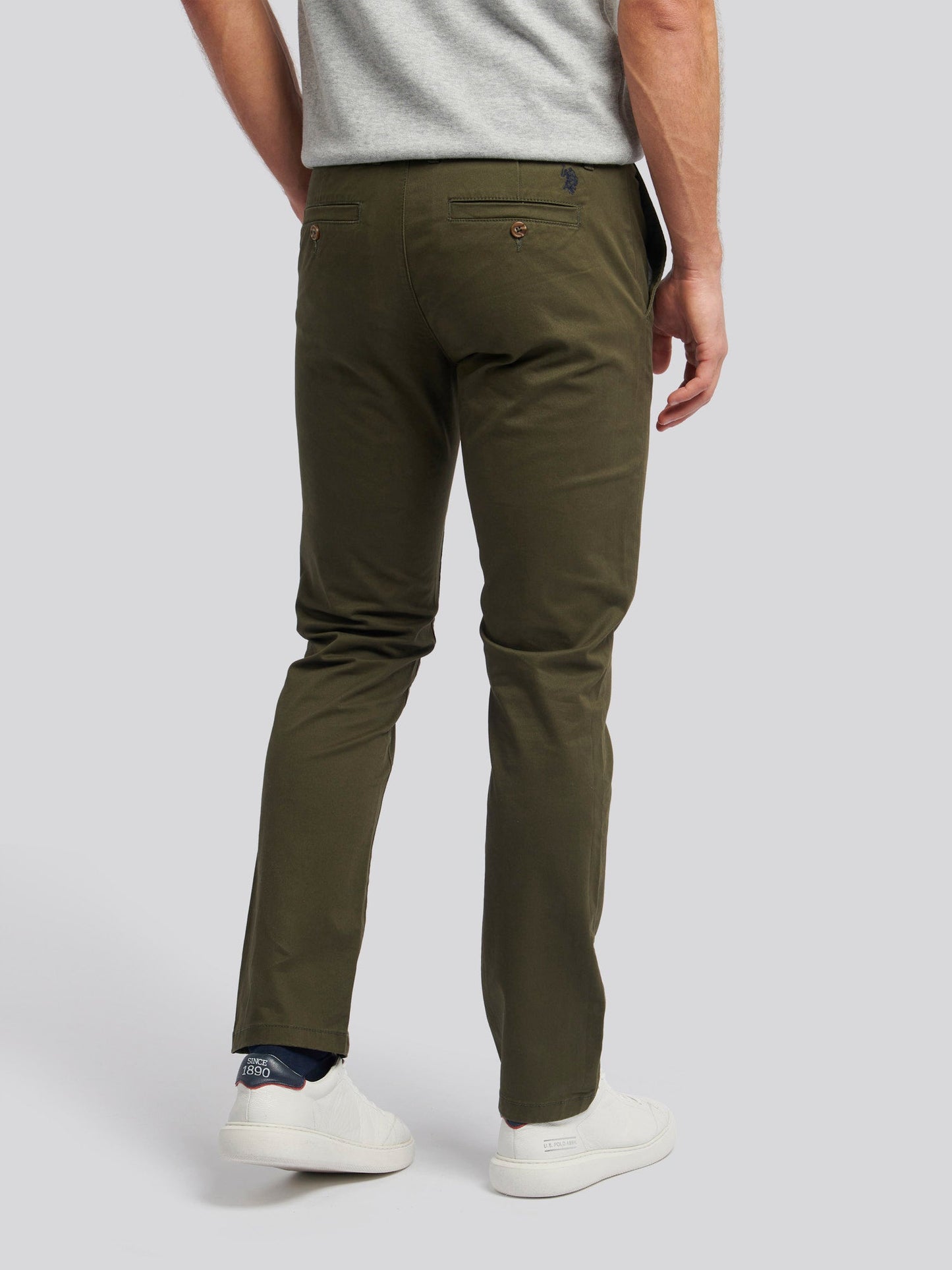 Mens Classic Chinos Forest Night
