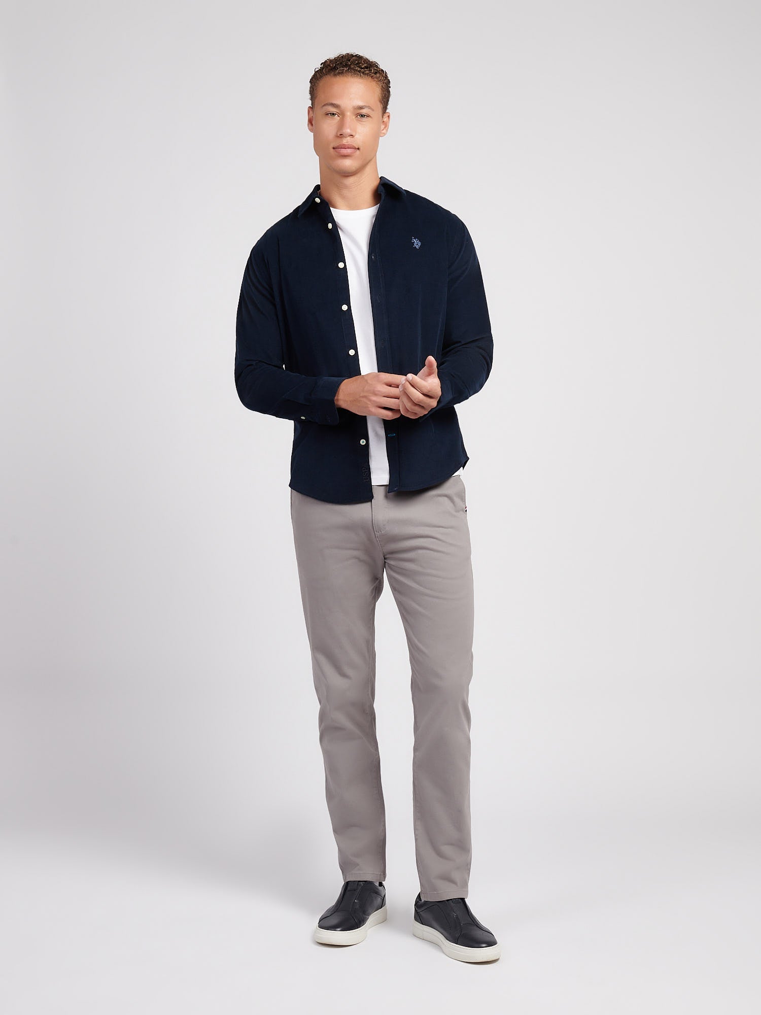 Mens Classic Chinos December Sky