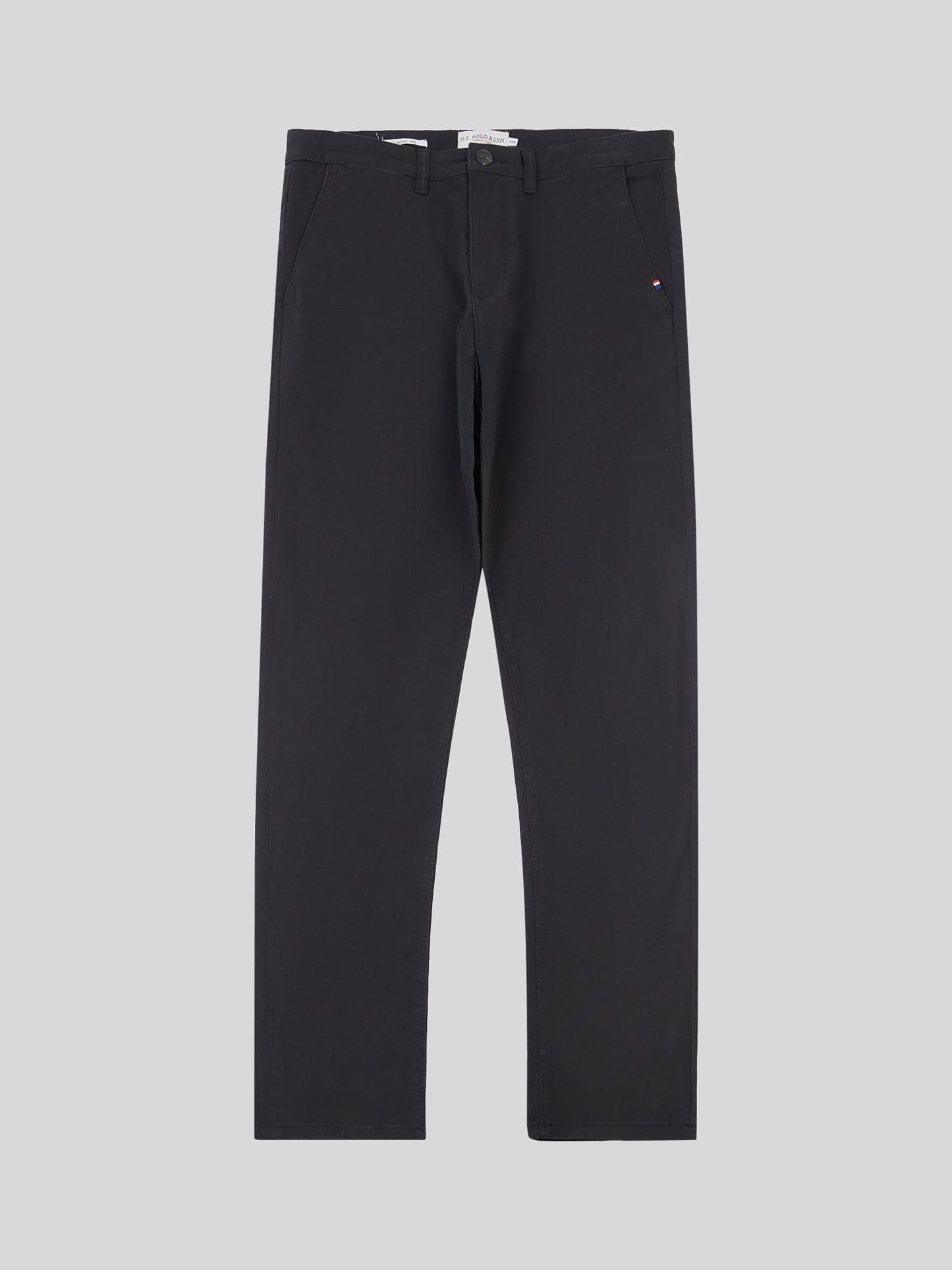 Mens Classic Chinos Black Bright White DHM
