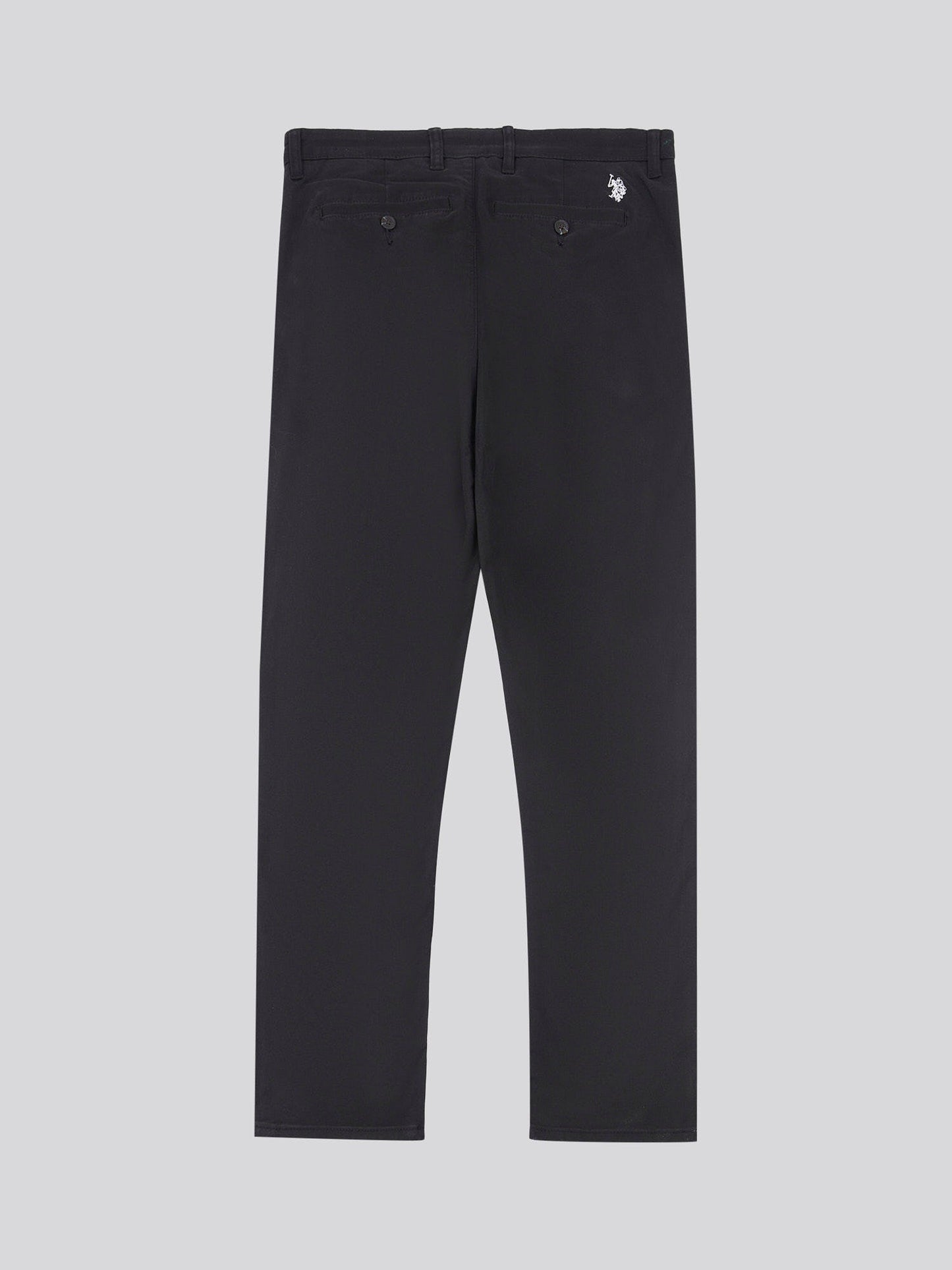 Mens Classic Chinos Black Bright White DHM