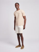 Mens Double Horsemen Sweat Shorts Whisper White