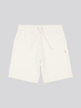 Mens Double Horsemen Sweat Shorts Whisper White