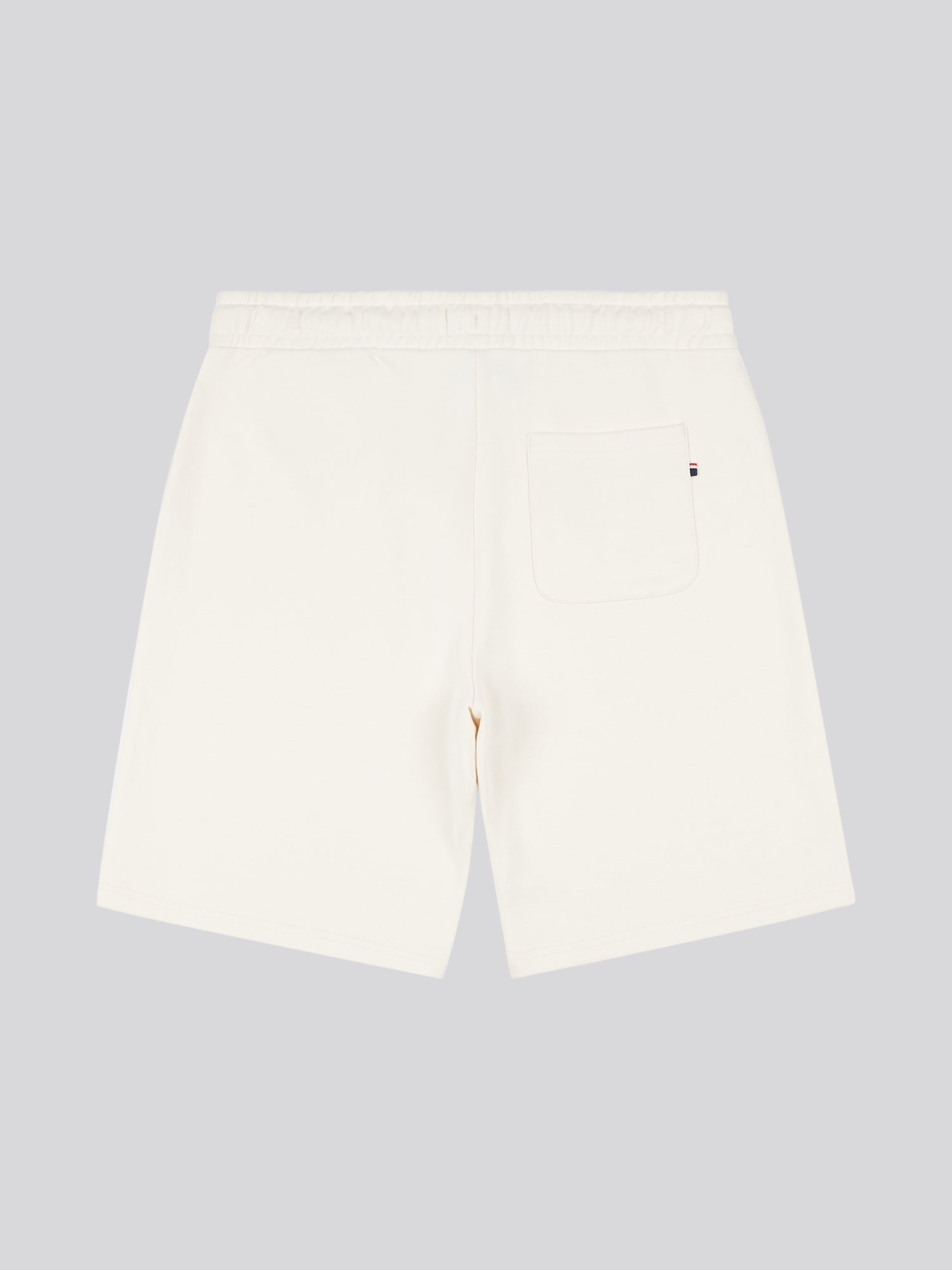 Mens Double Horsemen Sweat Shorts Whisper White
