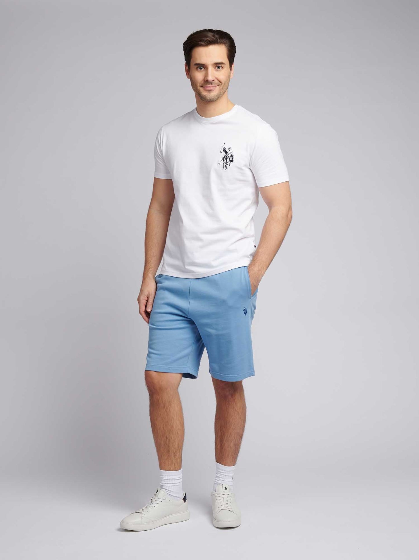 Mens Double Horsemen Sweat Shorts Allure