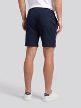 Mens Player 3 Sweat Shorts Dark Sapphire Navy / Haute Red DHM