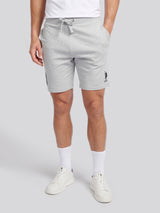 Mens Player 3 Sweat Shorts Mid Grey Marl