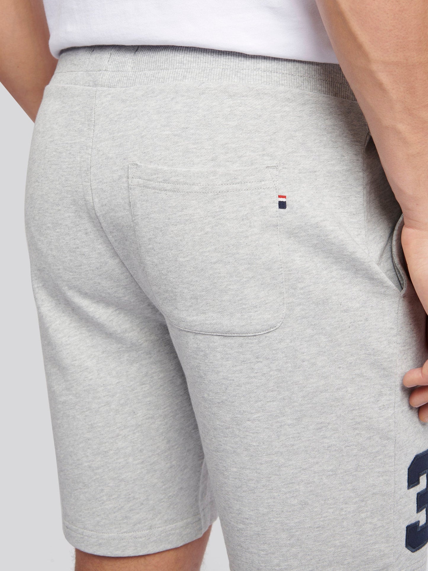 Mens Player 3 Sweat Shorts Mid Grey Marl