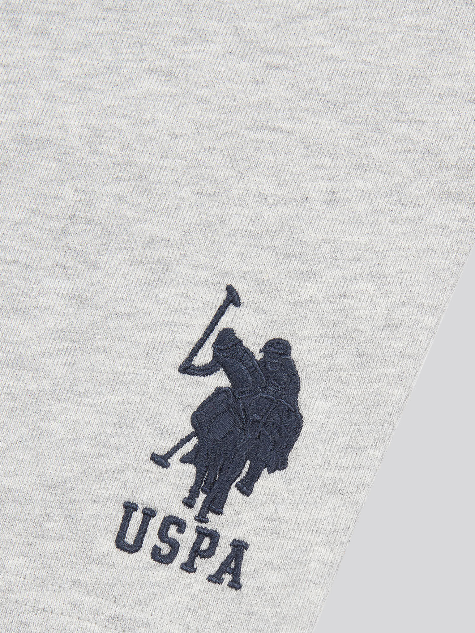 Mens Player 3 Sweat Shorts Mid Grey Marl