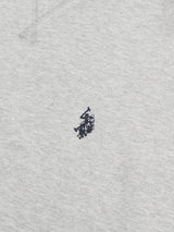 Mens Double Horsemen Sweatshirt Mid Grey Marl