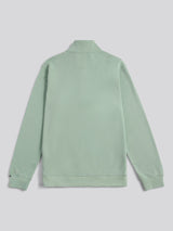 Mens 1/4 Zip Sweatshirt Iceberg Green