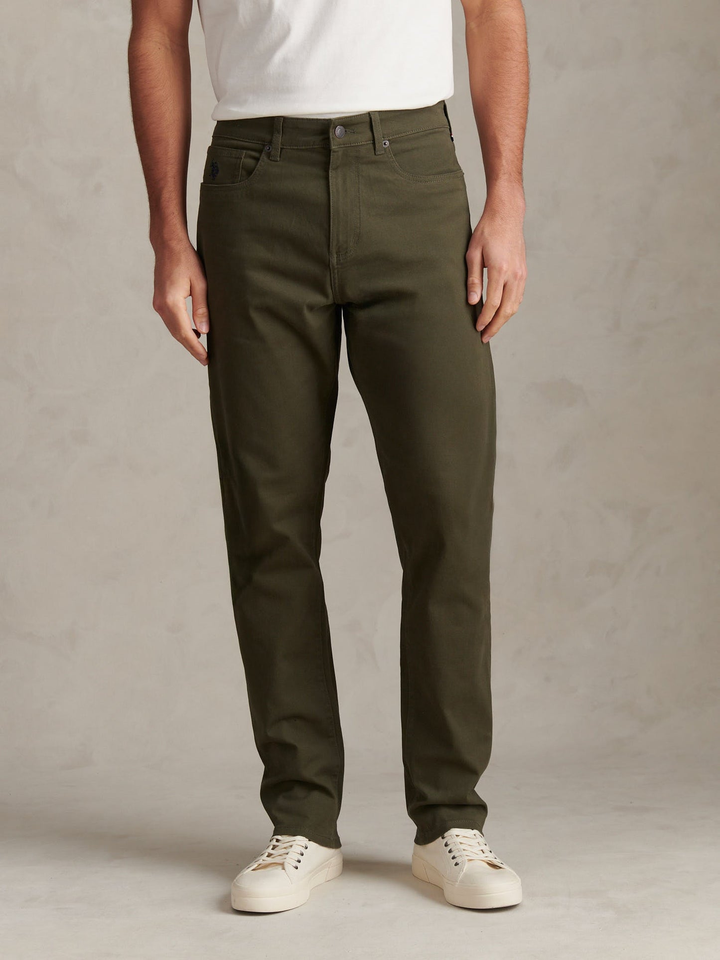 Mens Core 5 Pocket Trouser Forest Night
