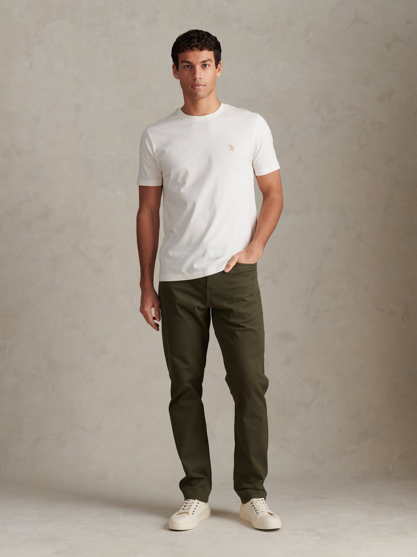 Mens Core 5 Pocket Trouser Forest Night