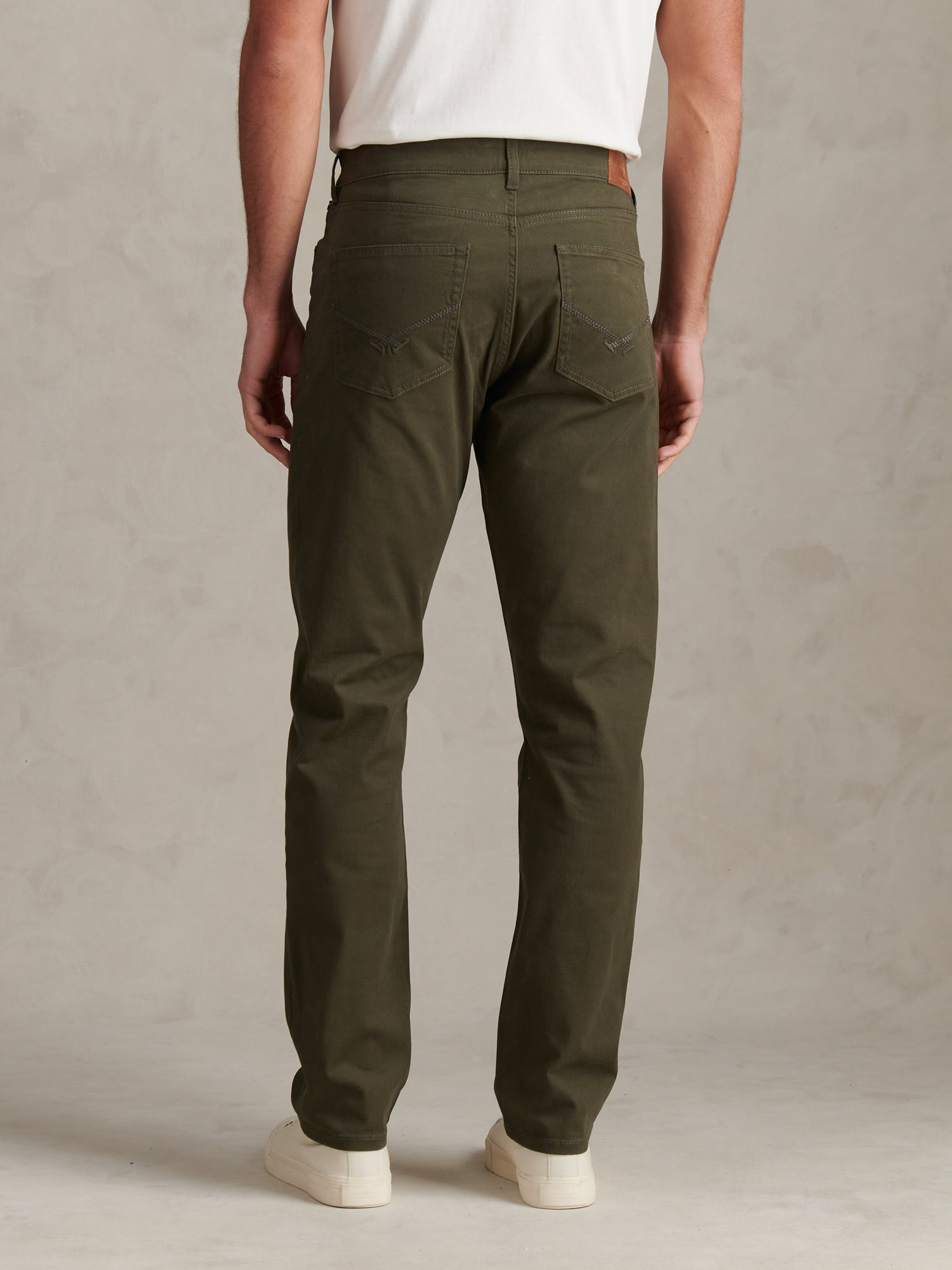 Mens Core 5 Pocket Trouser Forest Night