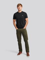 Mens Core 5 Pocket Trouser Forest Night