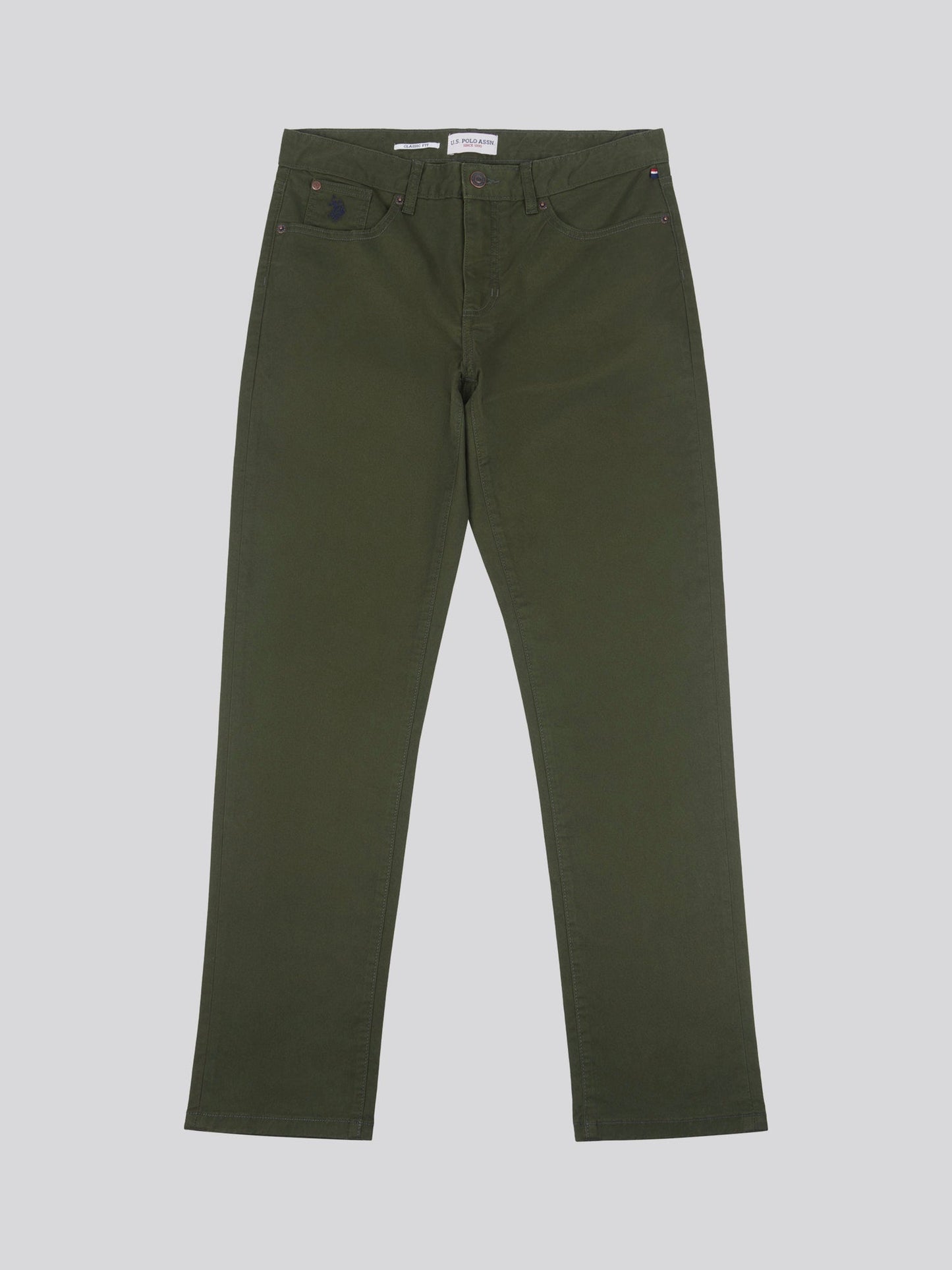 Mens Core 5 Pocket Trouser Forest Night