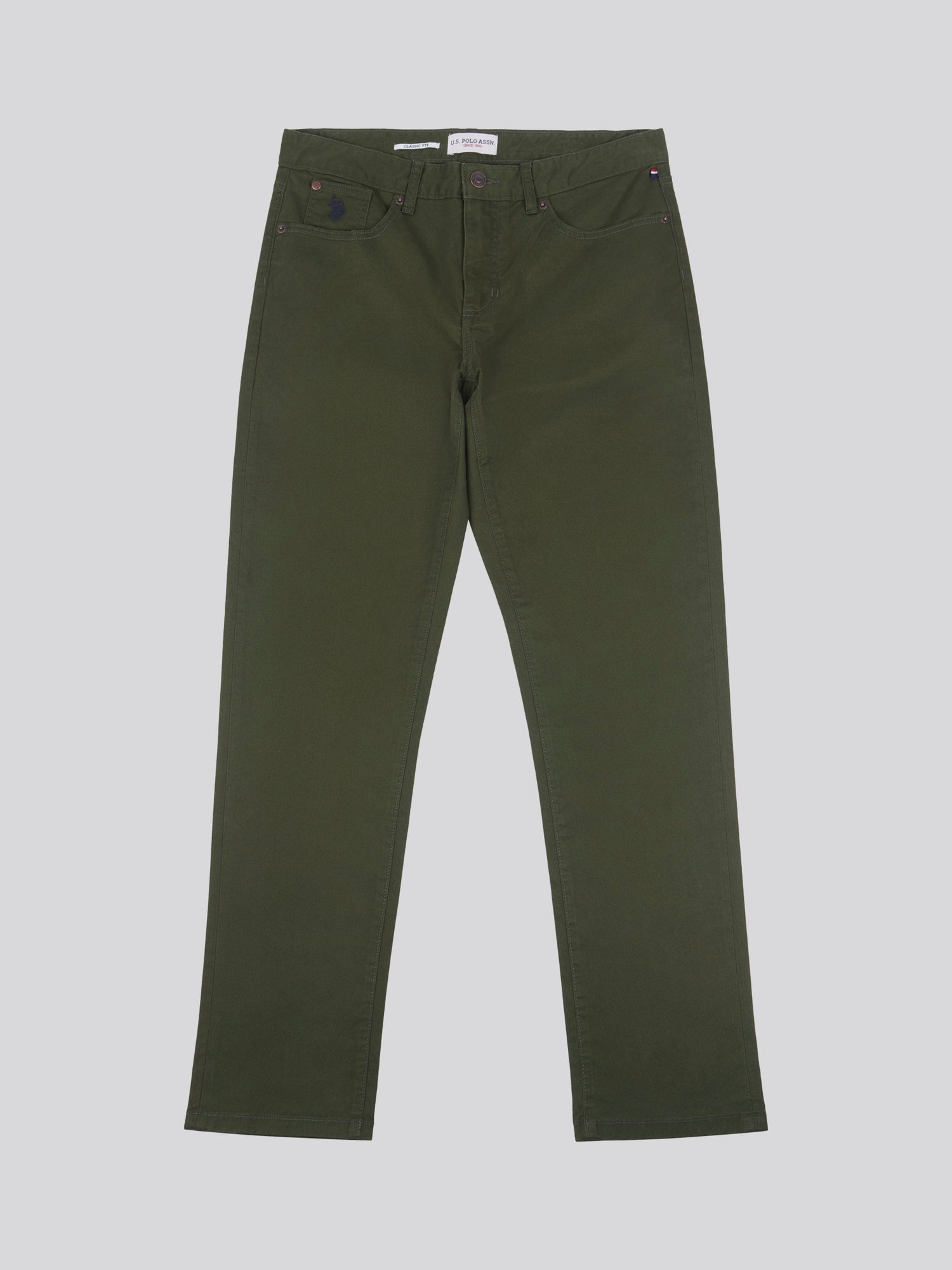Mens Core 5 Pocket Trouser Forest Night