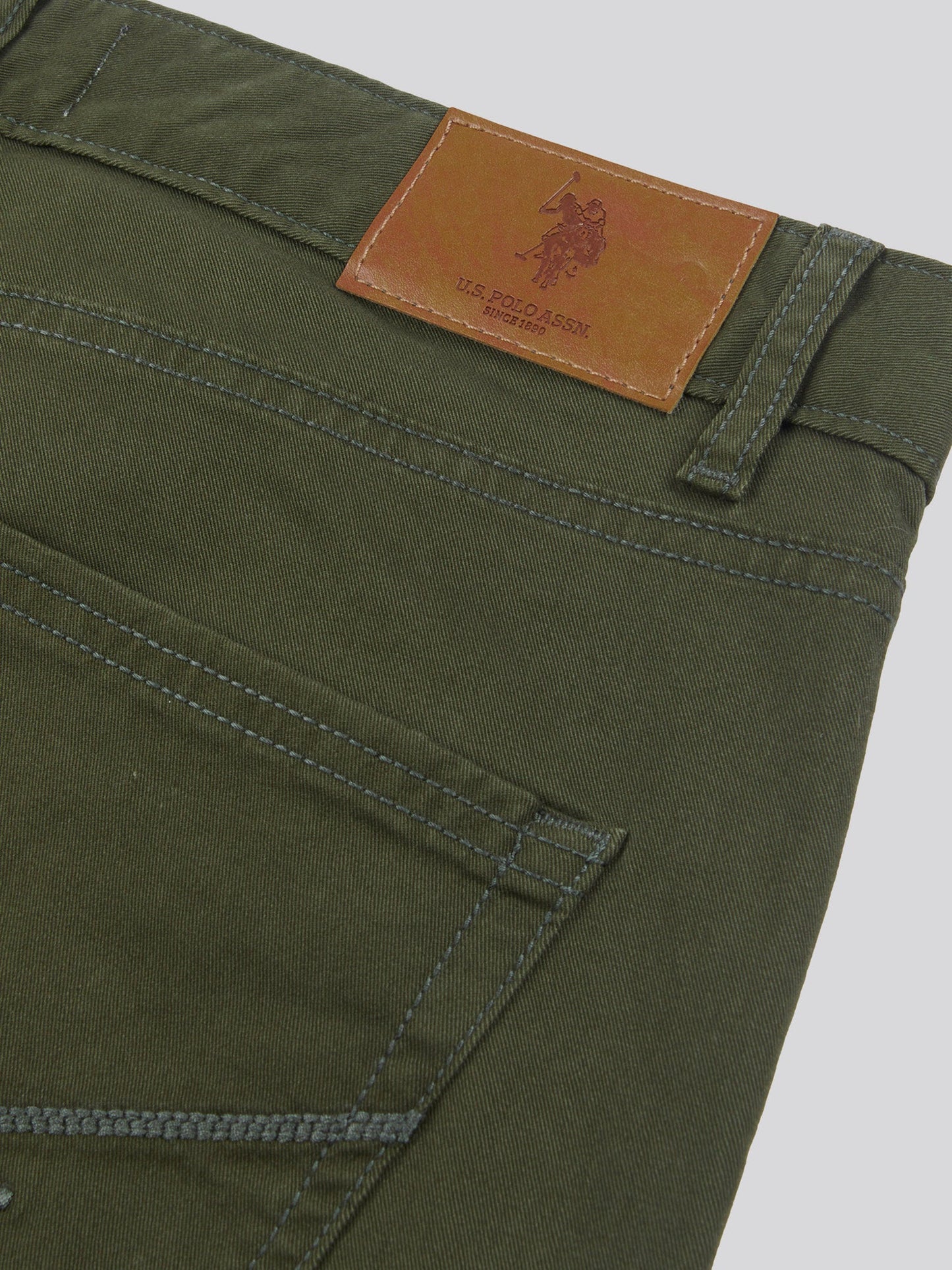 Mens Core 5 Pocket Trouser Forest Night