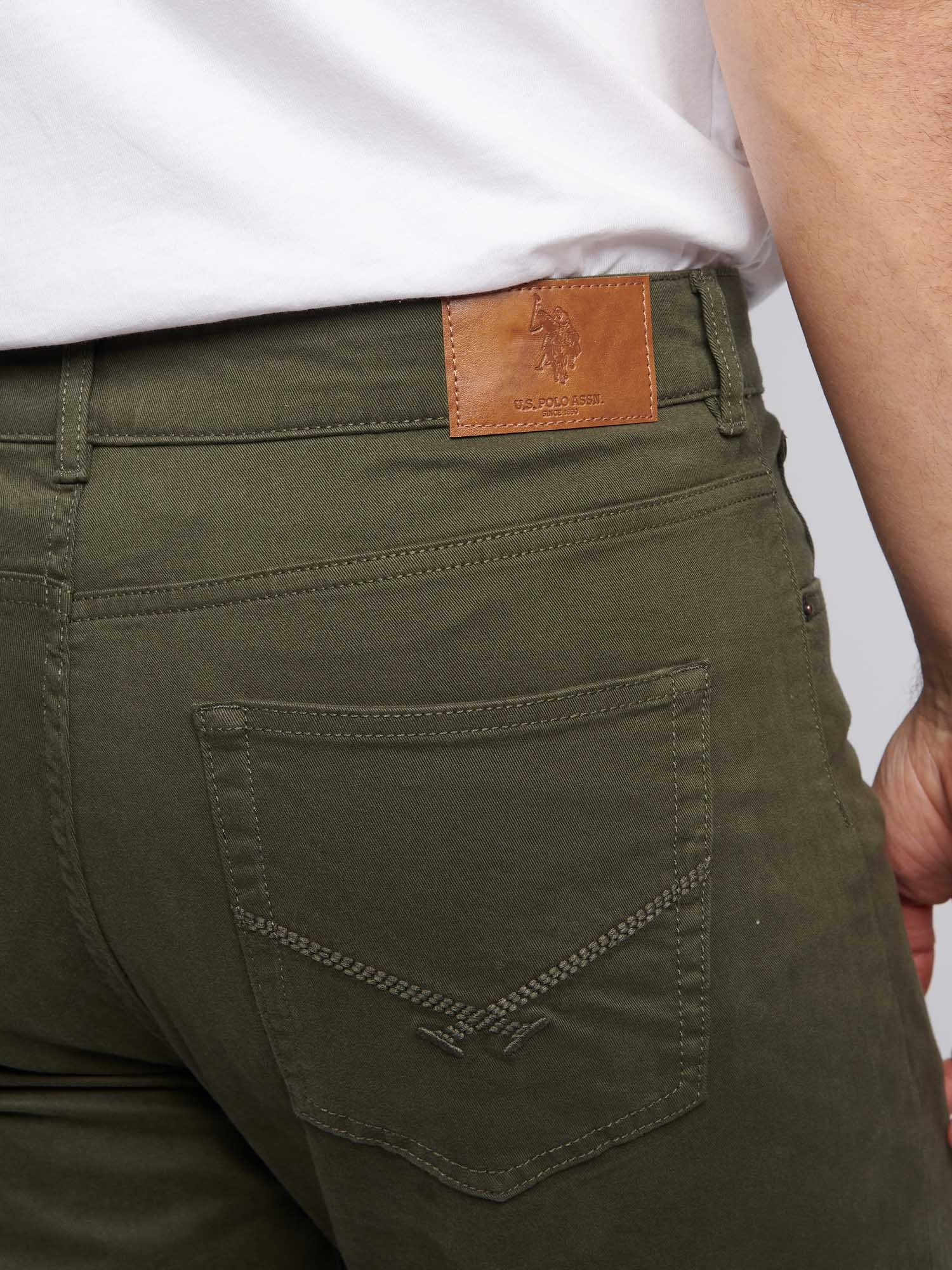 Mens Core 5 Pocket Trouser Forest Night