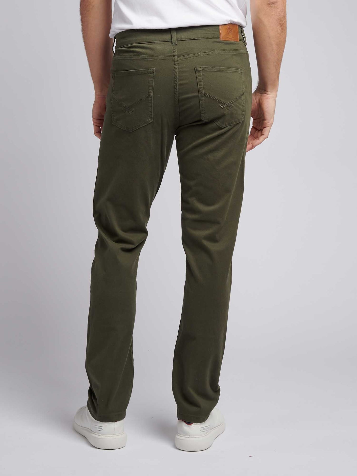 Mens Core 5 Pocket Trouser Forest Night