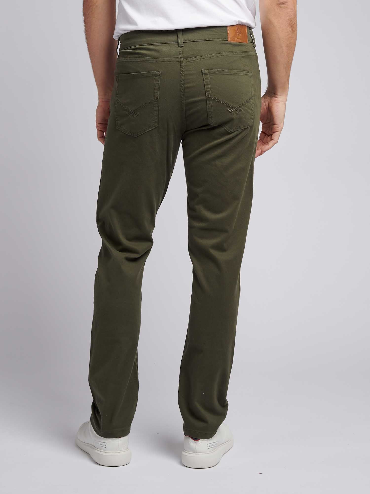 Mens Core 5 Pocket Trouser Forest Night