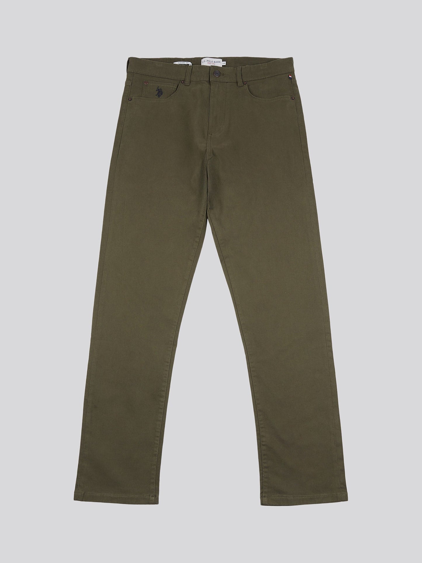 Mens Core 5 Pocket Trouser Forest Night