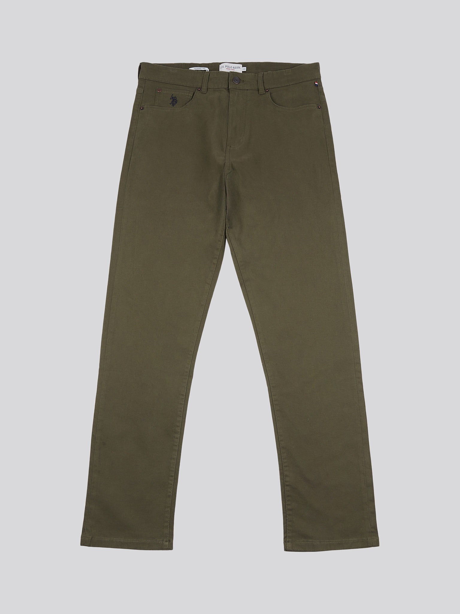 Mens Core 5 Pocket Trouser Forest Night