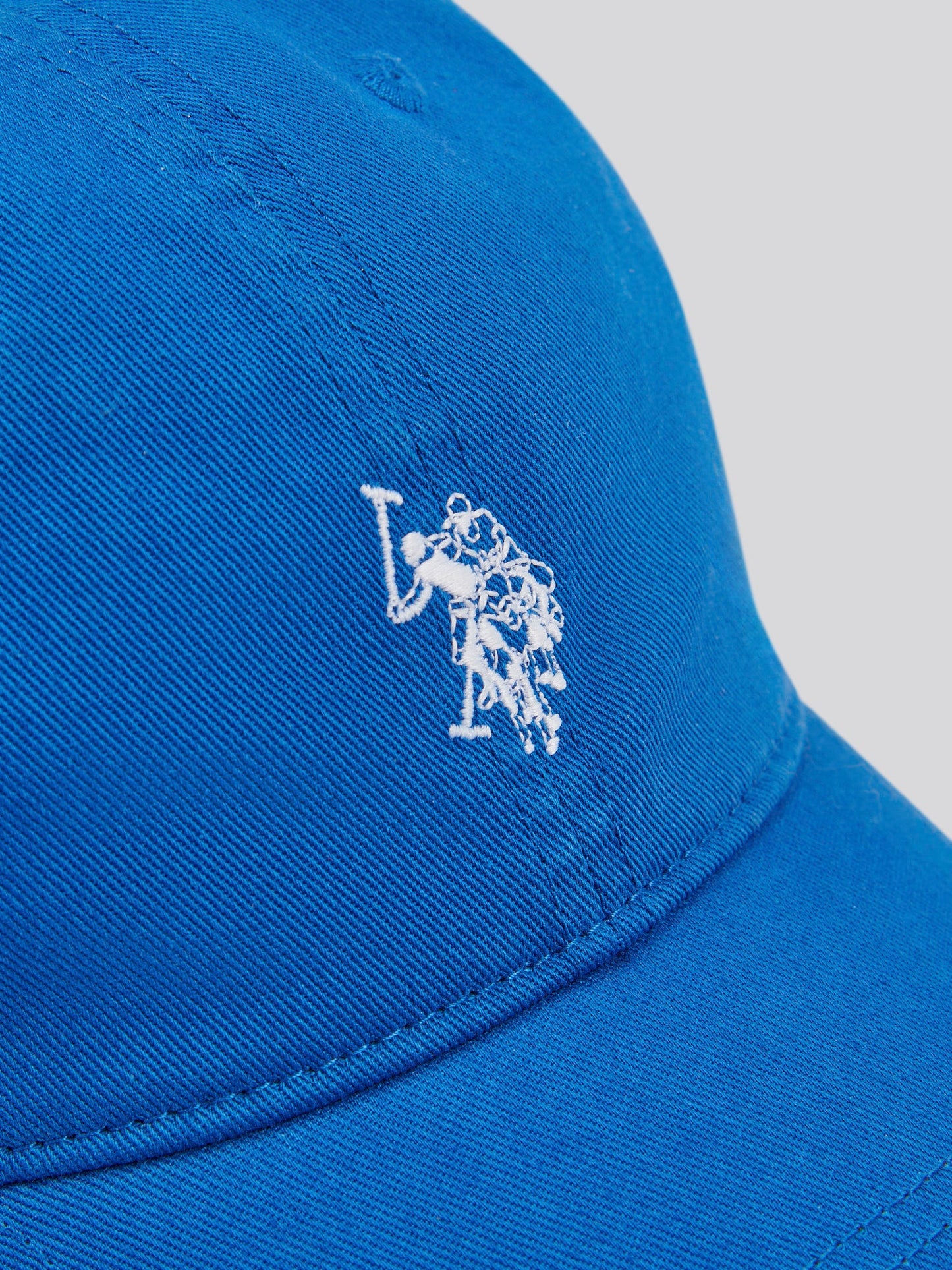 Mens Washed Casual Cap Sodalite Blue