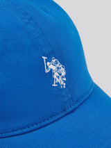 Mens Washed Casual Cap Sodalite Blue
