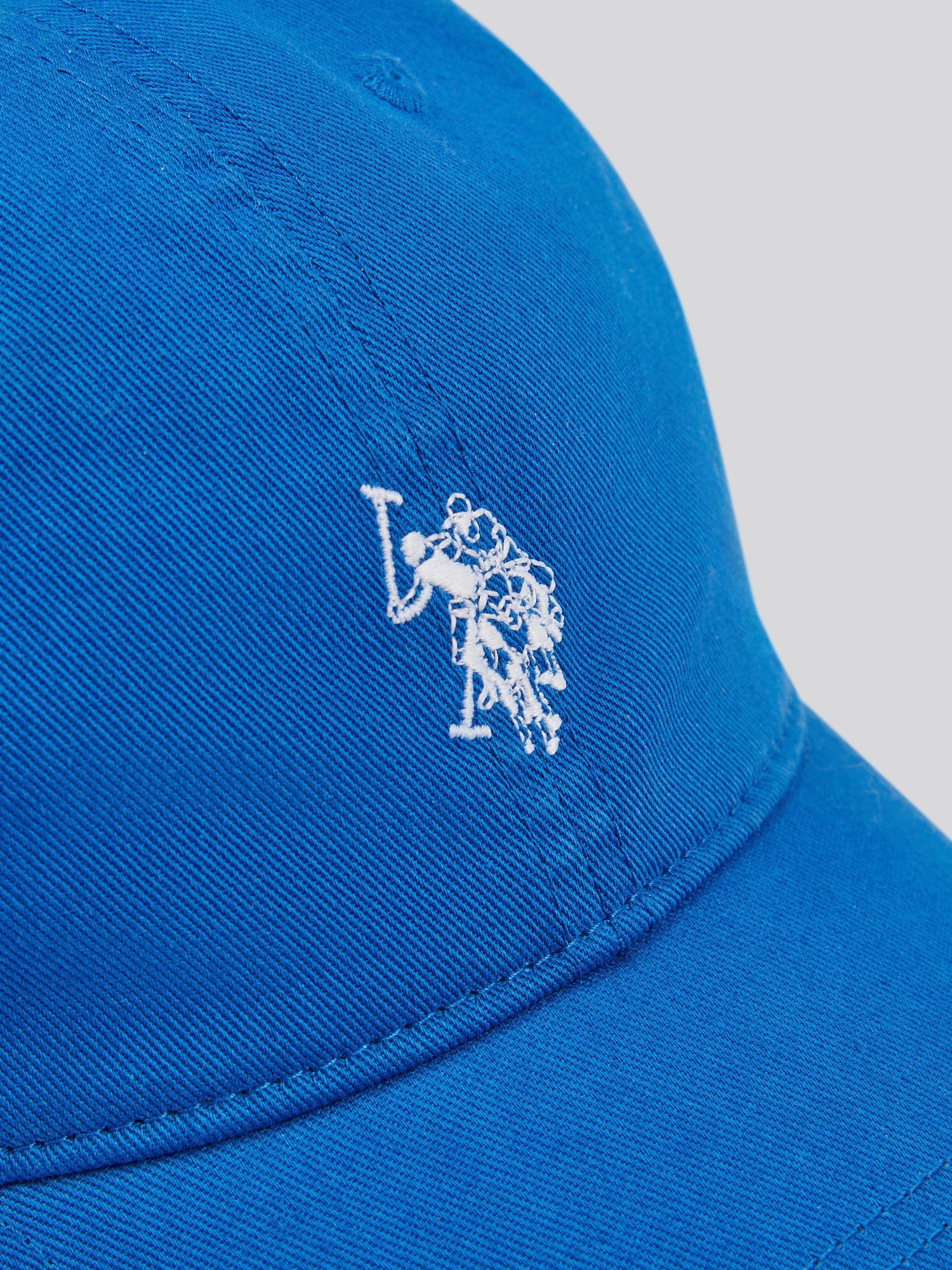 Mens Washed Casual Cap Sodalite Blue