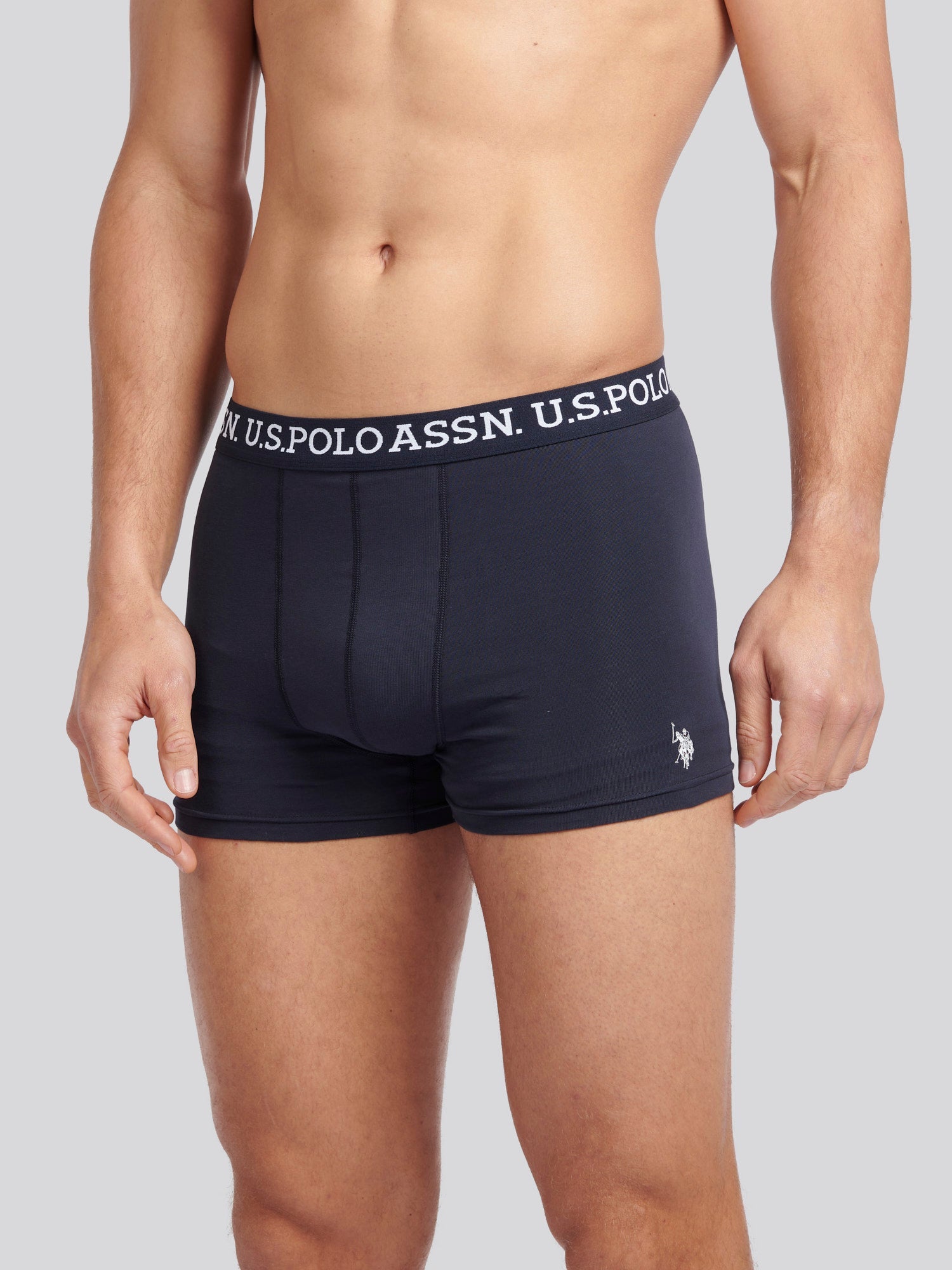 Mens 3 Pack USPA Trunk Dark Sapphire Navy