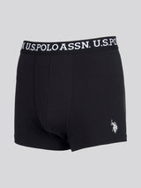 Mens 3 Pack Boxer Shorts Black