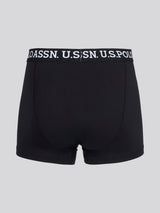 Mens 3 Pack Boxer Shorts Black