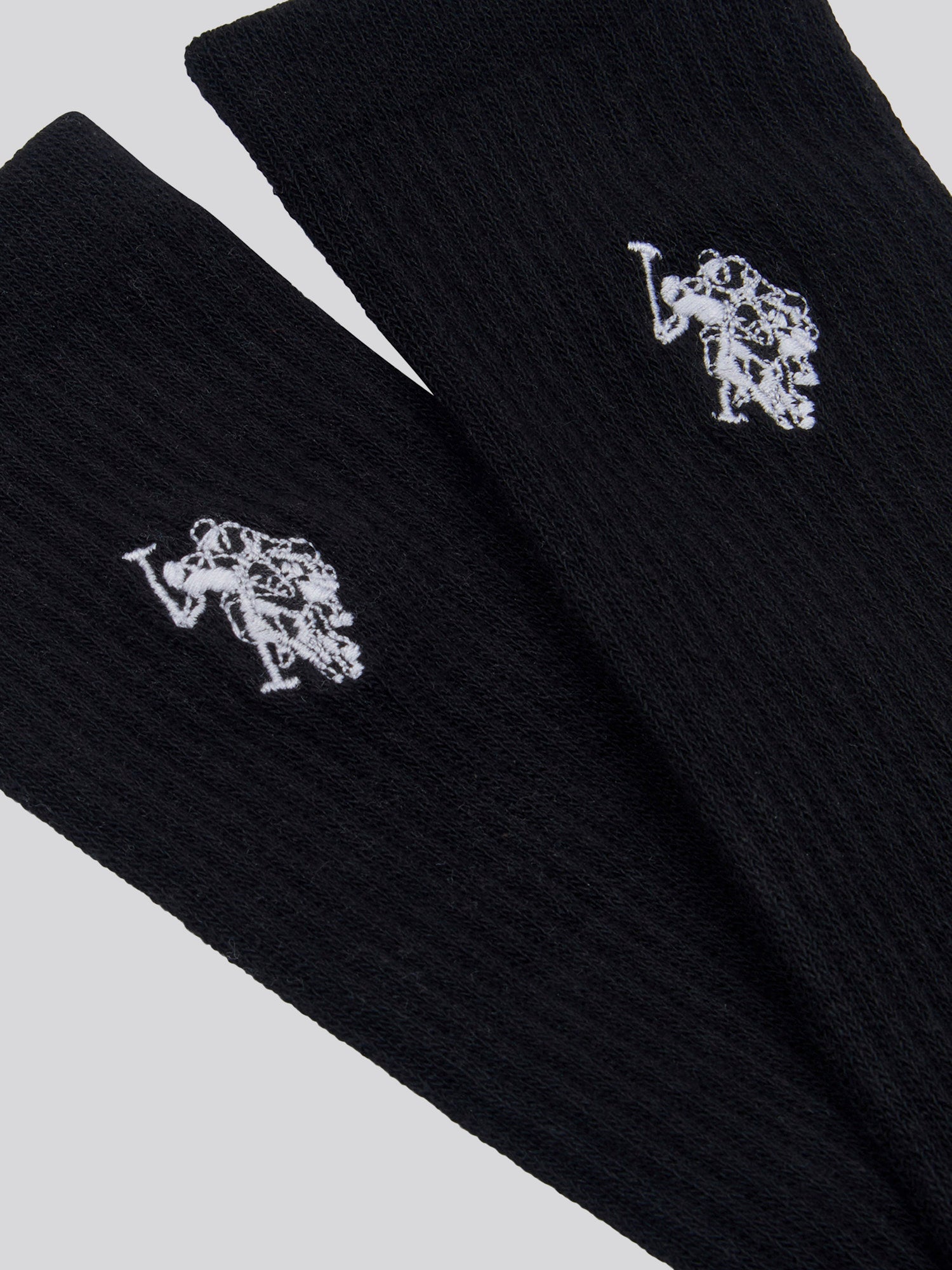 Mens Five Pack Classic Sports Socks in Black