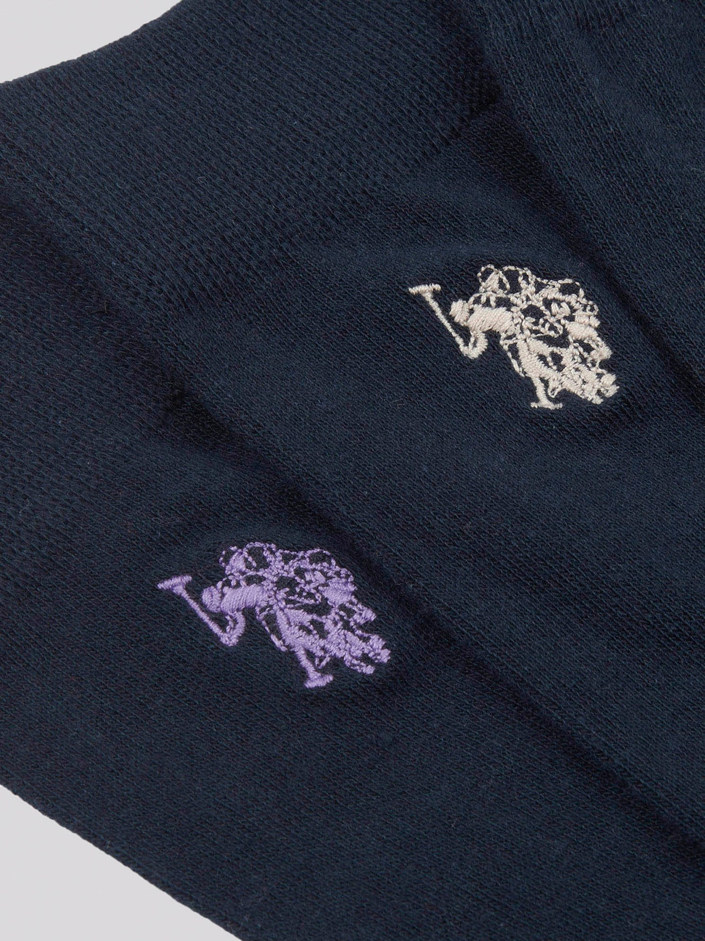 Mens Three Pack Smart Socks in Dark Sapphire Navy
