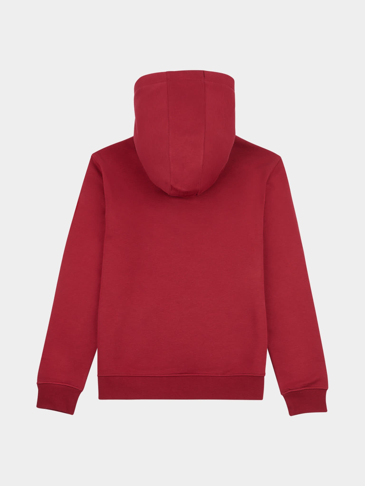 Mens Double Horsemen Hoodie in Tibetan Red