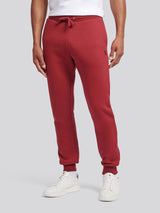 Mens Double Horsemen Jogger in Tibetan Red