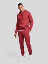 Mens Double Horsemen Jogger in Tibetan Red
