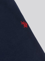 Mens Double Horsemen Jogger in Dark Sapphire Navy / Haute Red DHM
