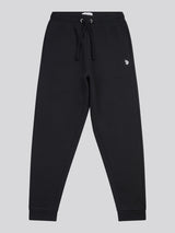 Mens Double Horsemen Jogger in Black Bright White DHM