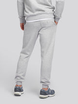 Mens Double Horsemen Jogger in Mid Grey Marl
