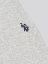 Mens Double Horsemen Jogger in Mid Grey Marl