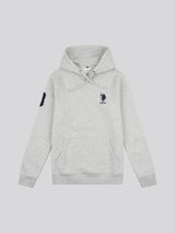 Mens Player 3 Hoodie in Mid Grey Marl
