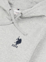 Mens Player 3 Hoodie in Mid Grey Marl