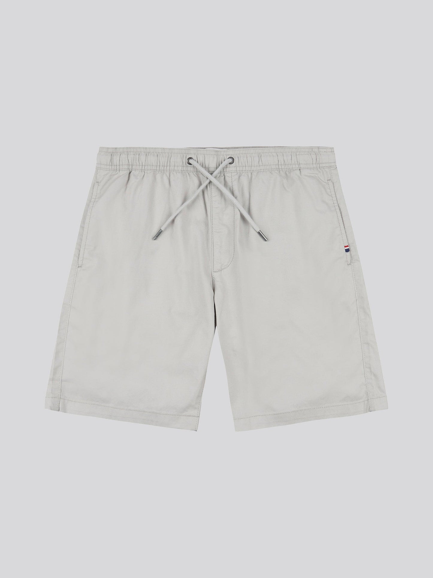 Mens Linen Blend Deck Shorts Harbor Mist