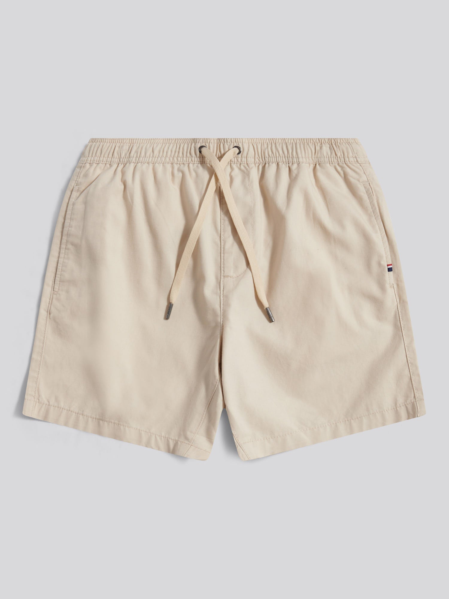 Mens Linen Blend Deck Shorts French Oak