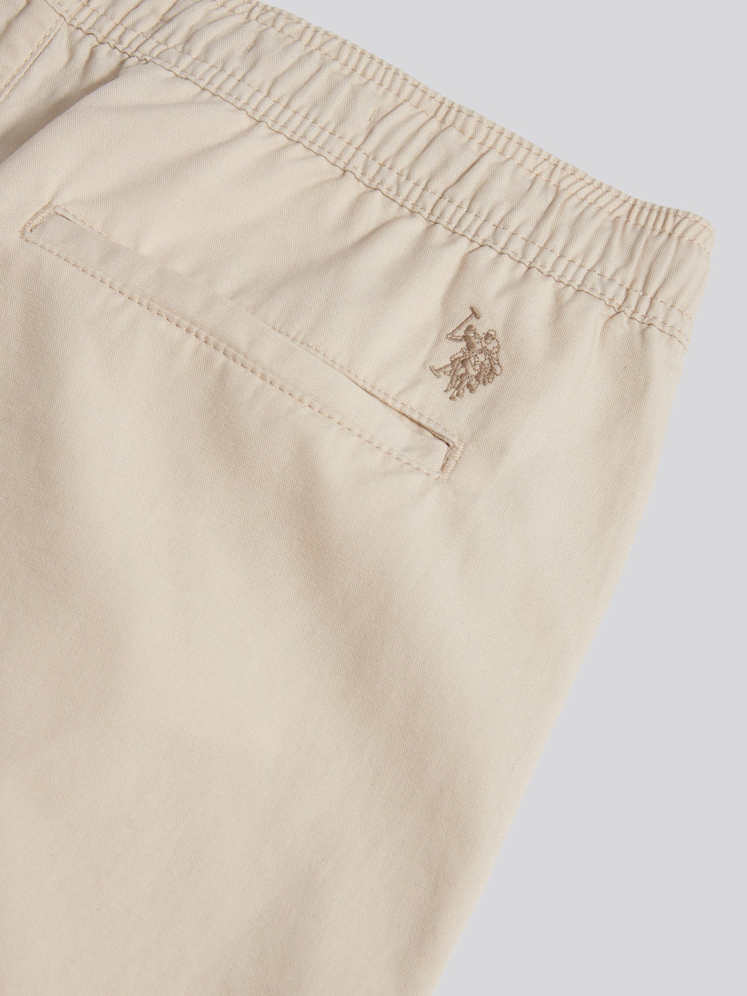 Mens Linen Blend Deck Shorts French Oak