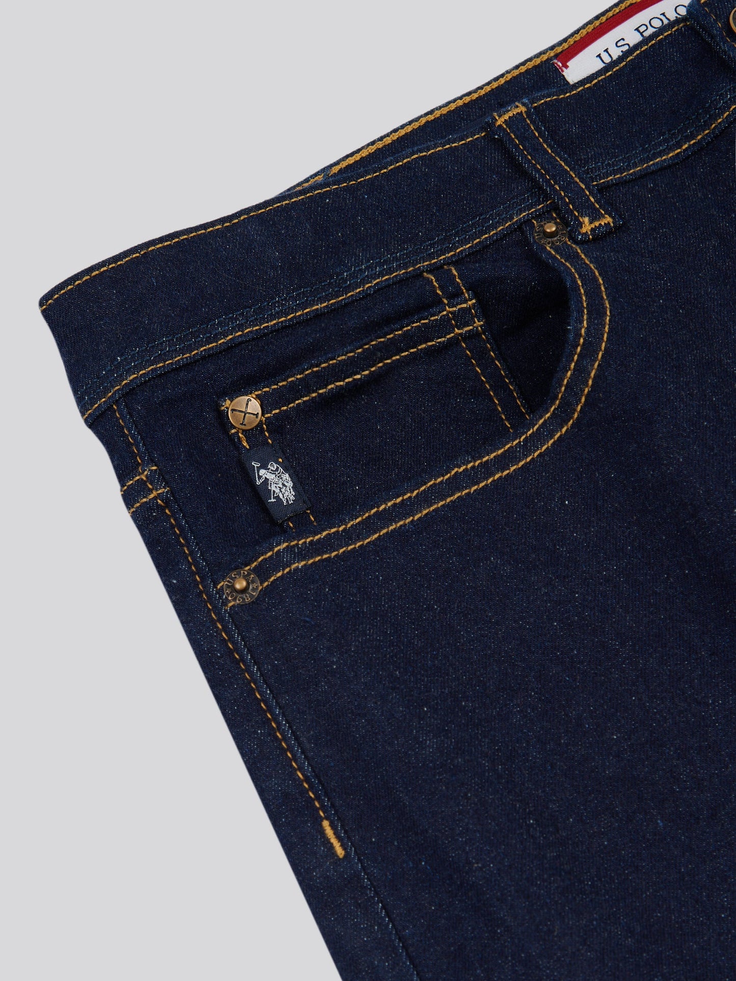 Mens Classic Fit Jean Rinse Wash